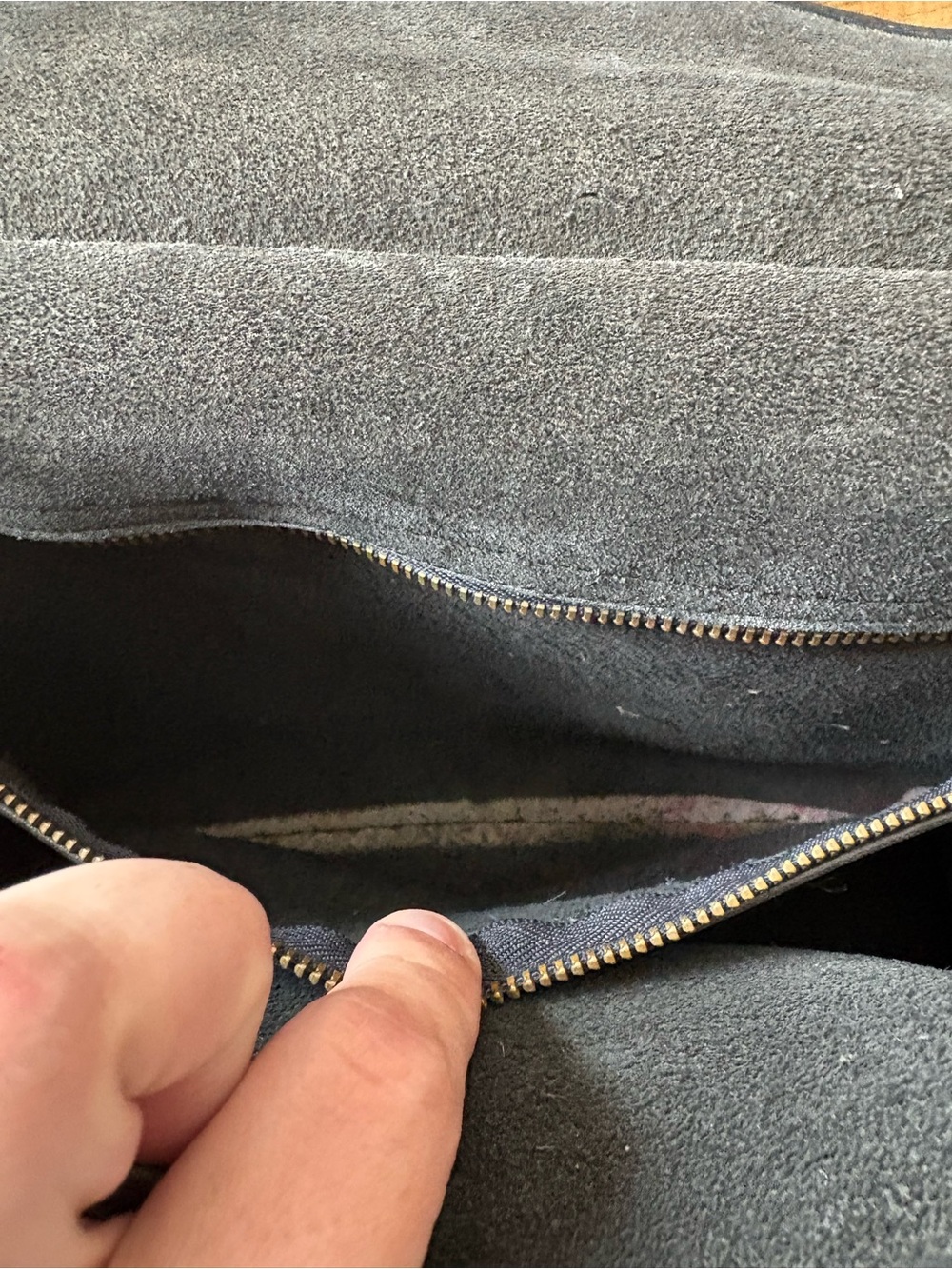 Coach Willis Dark  Gray Satchel Top Handle Bag Gold Hardware Turn Lock  Vintage - Picture 15 of 16